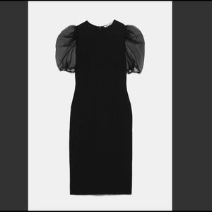 Black dress midi dress